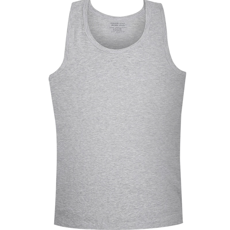 HODO红豆男装 男士运动休闲背心2019春季新款弹力打底棉质男士背心