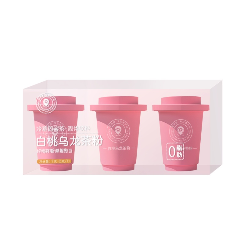 北京同仁堂健康 青源堂牌白桃乌龙茶粉3g/盒