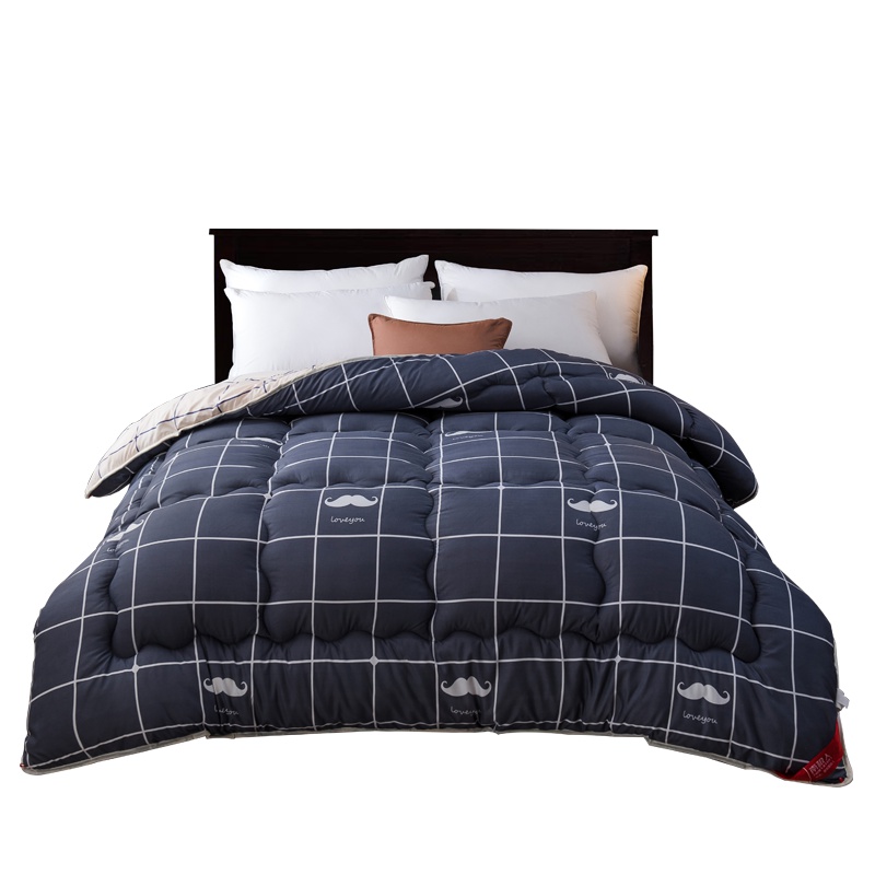 南极人NanJiren被芯 加厚春秋保暖被子 双人秋冬被褥学生空调被盖被冬被 胡子