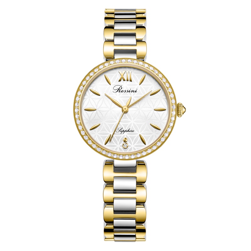 罗西尼手表女石英表防水名牌正品时尚新款简约女士腕表519948