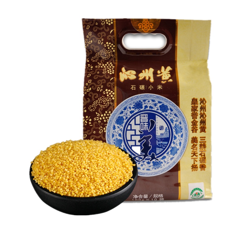 晋味美山西沁州黄小米100g*10袋 新小米粥子五谷杂粗粮