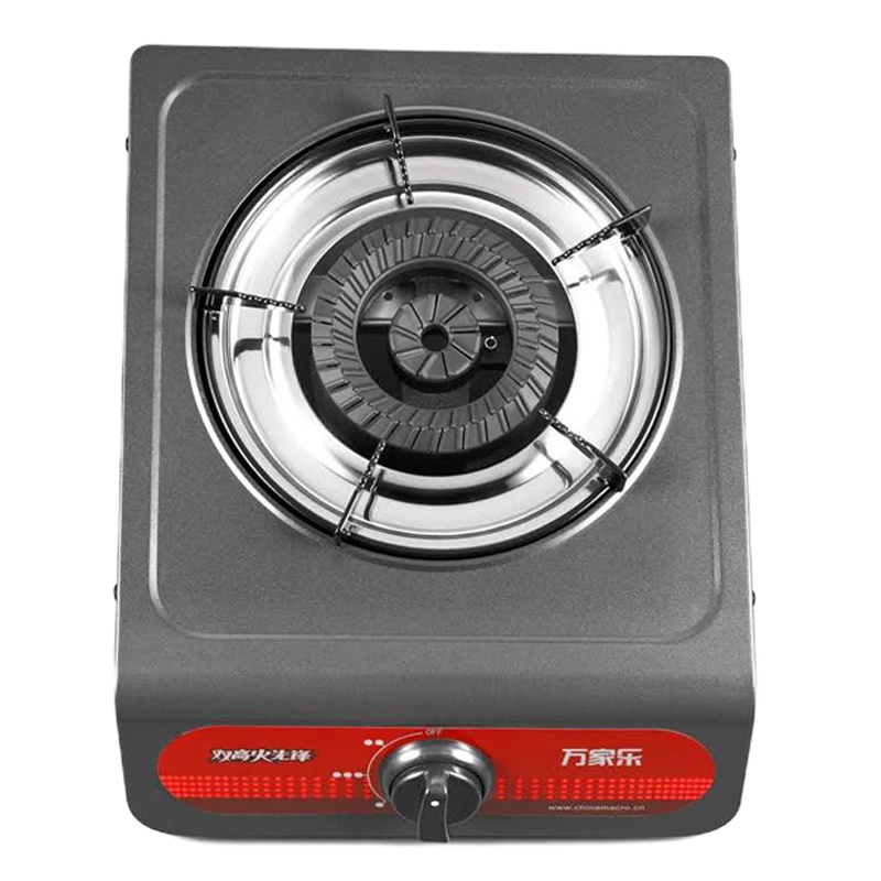 万家乐灶具JZY-056H，不沾油面板，单眼台式炉，带熄火保护装置，实体店在售机型