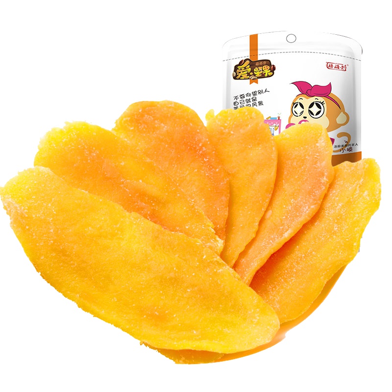 [榛海堂 芒果干 80g*1]办公室袋装休闲零食蜜饯特产果脯水果干即食风味小吃网红食品