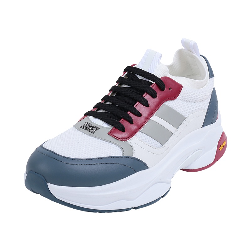 BALLY 巴利 男士 织物配皮休闲运动鞋VAYRON T