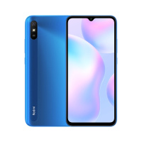 小米 (MI) Redmi 9A 晴空蓝 4GB内存 64GB大字体大音量 AI人脸解锁拍照游戏智能双卡双待老年人红米移动联通电信全网通4G手机