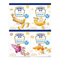 亨氏(Heinz)宝宝零食泡芙组合装24g*4(黑米红枣+山药薏米+酸奶香蕉+香蕉苹果)