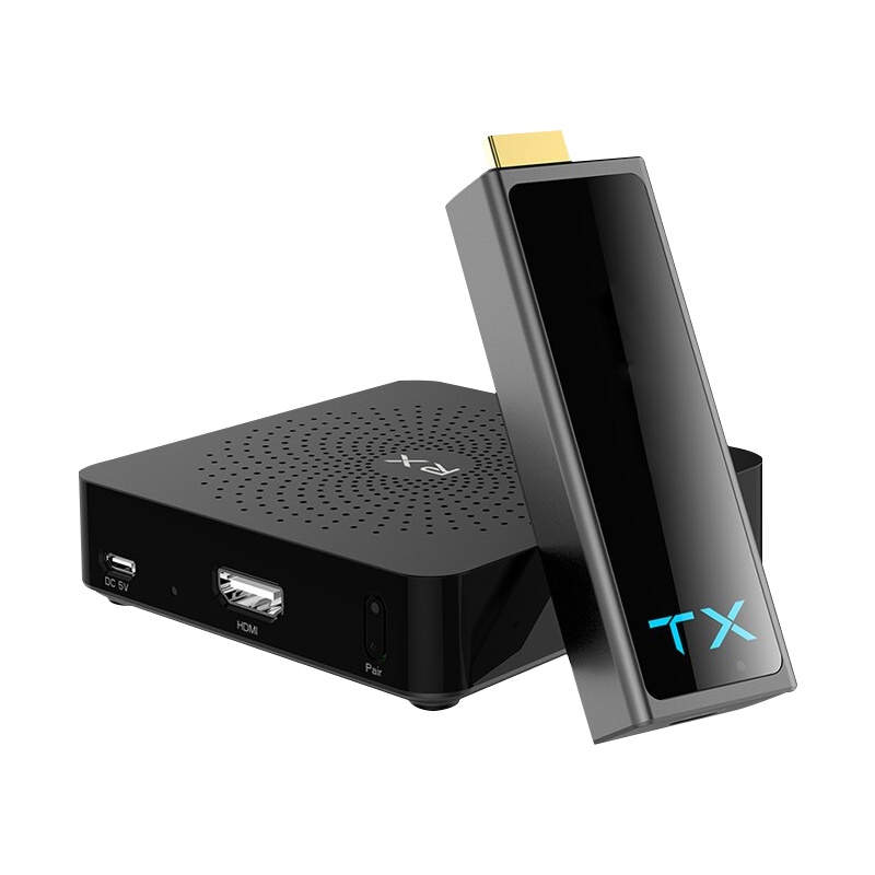 千天(QANTOP)HDMI无线视频会议传输器 投屏器1080P高清音视频同屏器可穿墙 电脑笔记本传电视投影仪显示器