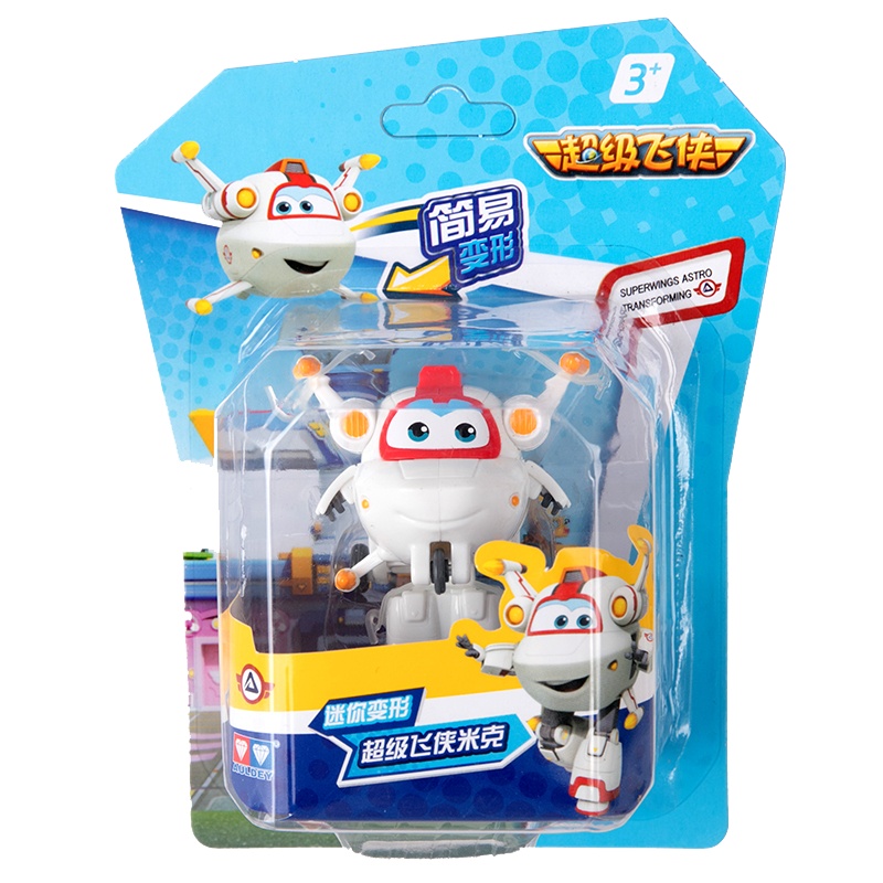 奥迪双钻(AULDEY)超级飞侠 男孩女孩儿童玩具车 迷你变形-米克 730043