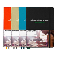 [德国进口]灯塔LEUCHTTURM1917 日记本笔记本子 五年时光系列 手帐本/记事本 学生文具礼品 A5 365页
