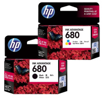 惠普(hp)F6V27AA 680黑色墨盒 (单盒装)-(盒)