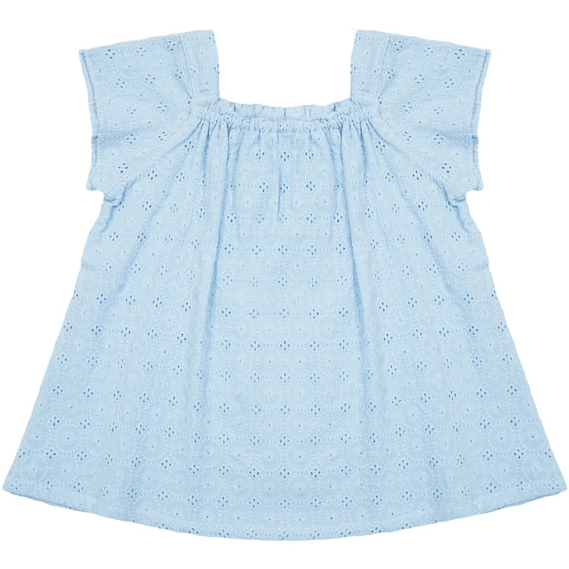 婴姿坊女童夏装女宝宝短袖公主连衣裙韩版时尚短裙