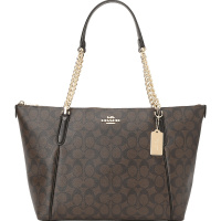 COACH AVA 链条单肩托特包 F87776 43x25x12CM