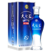 洋河(YangHe) 蓝色经典 天之蓝 46度 480ml 单瓶装 浓香型白酒