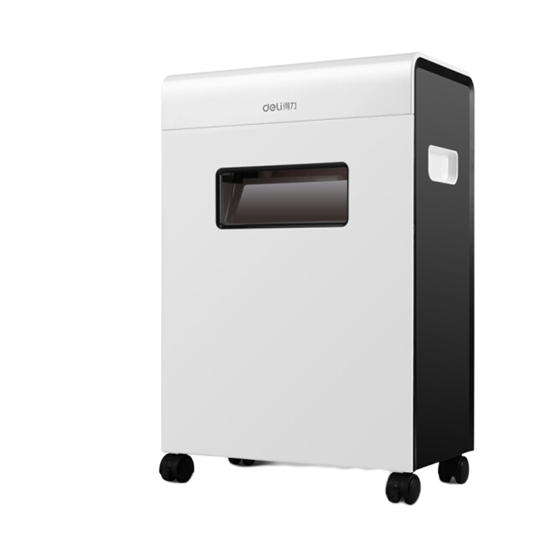 得力(deli) 9902 4级保密办公商用碎纸机(单次10张 23L 持续10分钟)