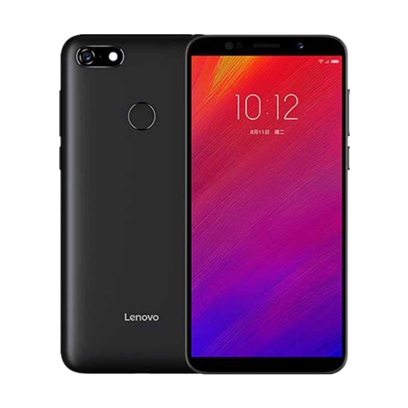 【原封】联想（Lenovo）A5 全面屏 螺黛黑 3GB+32GB 全网通4G 双卡双待 指纹 面部解锁 联想A5手机