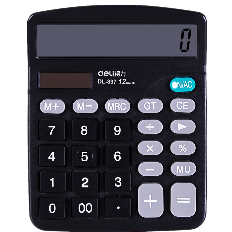 得力(deli)837ES 桌面计算器 10个装