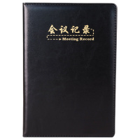 优必利 A5会议记录本 皮面笔记本/记事本 商务办公记事本 日记本笔记本 可定制logo 25-47
