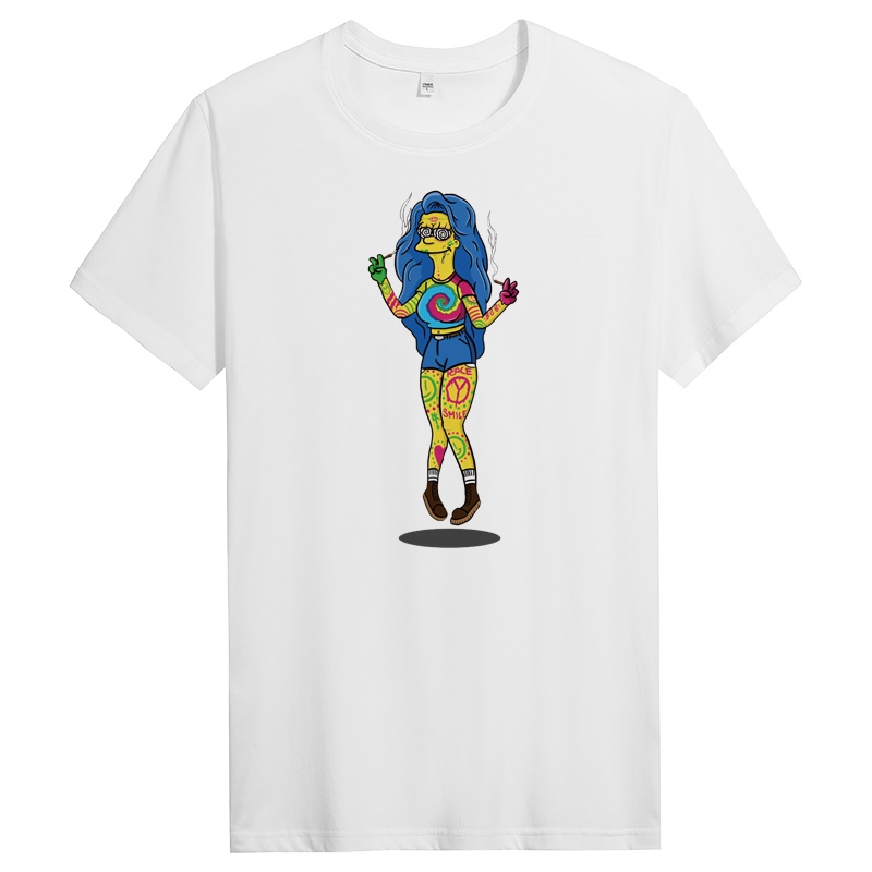 纯棉短袖t恤男士春夏季休闲青年时尚修身圆领上衣 DT11479