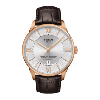 天梭(TISSOT)杜鲁尔系列自动机械时尚商务休闲皮带男士手表T099.408.36.038.00
