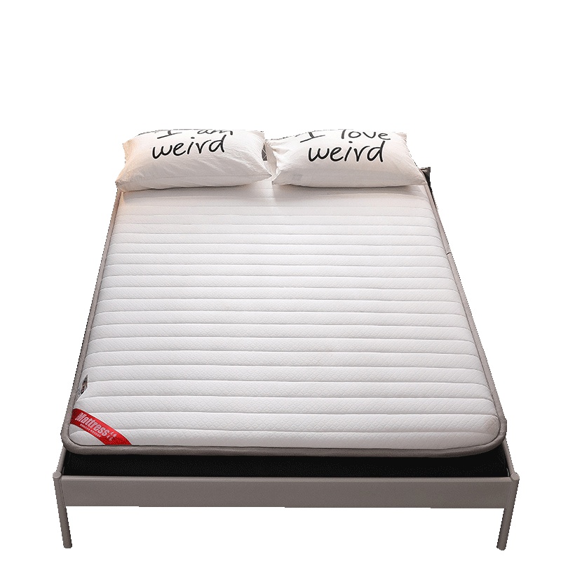 北极绒(Bejirog)家纺 秋冬季针织棉床垫加厚榻榻米床纯色简约风垫子1.5米单双人1.8m可折叠防滑床褥垫地铺睡垫