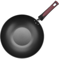 德铂马蒂诺精铁炒锅不粘锅体少油烟DEP-598透明玻璃锅盖防烫手柄 单个装