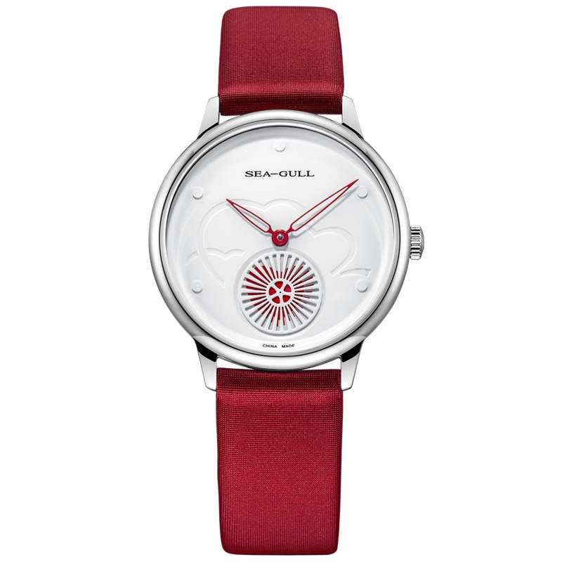 海鸥表(SEA-GULL)时尚简约潮流手动机械表女士正品腕表新心动女表813.96.6024L