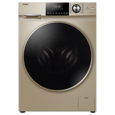 海尔(Haier)10公斤 大容量 直驱变频 滚筒洗衣机 全自动家用 除菌 智能投放 EG10014BD979GU1