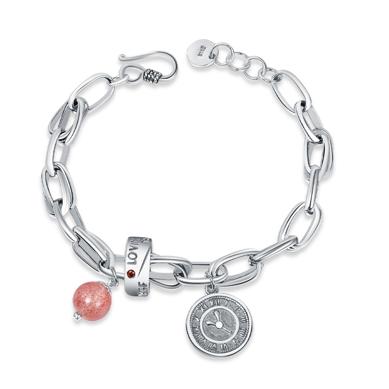 BF璀尚珠宝 复古 简约ins风草莓晶手链手镯 BFS0043