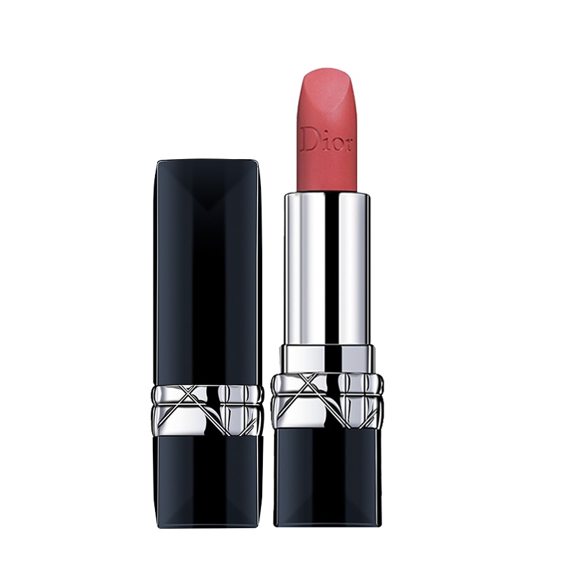 【国内专柜版】迪奥烈艳蓝金唇膏3.5g 772#哑光口红 干枯玫瑰