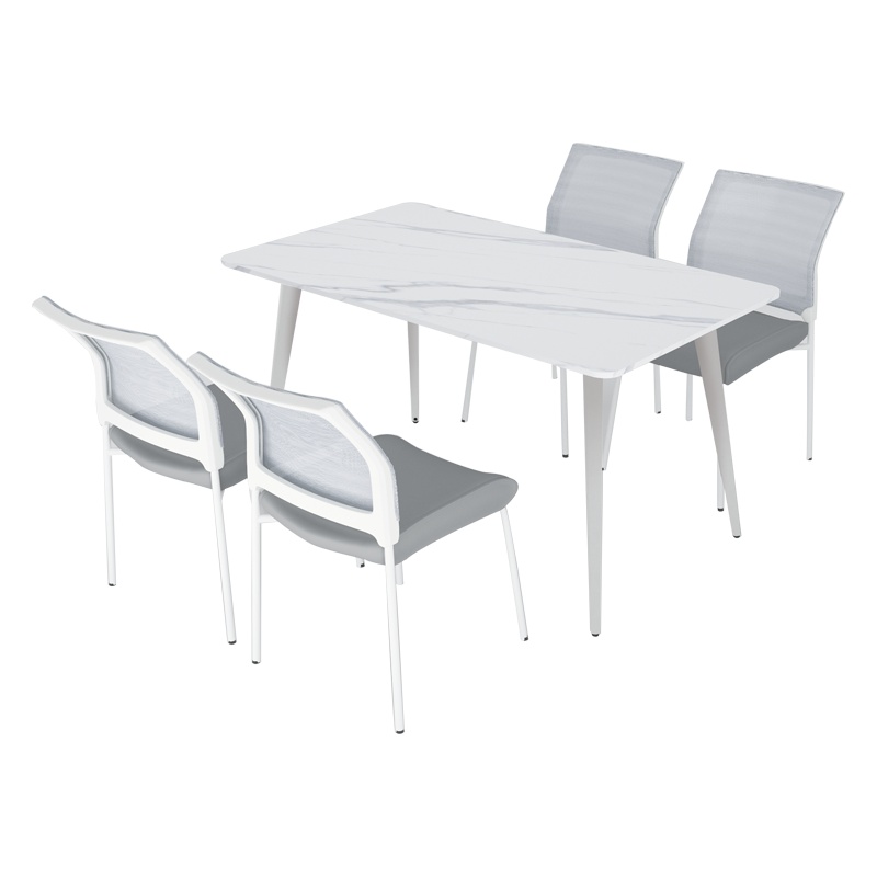 科朔 餐桌 简约现代家用餐厅桌椅 一桌四椅KS-WL300-06