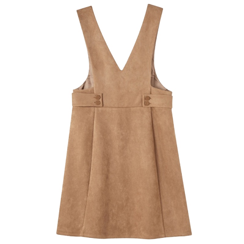 【专柜同款】连衣裙女士秋季新款韩版高腰吊带裙无袖时尚一步裙中长款裙子30084276