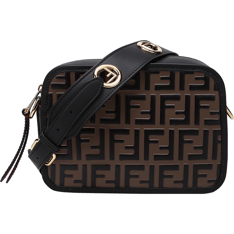 FENDI 女士牛皮单肩斜挎包相机包 8BT287 A5PJ