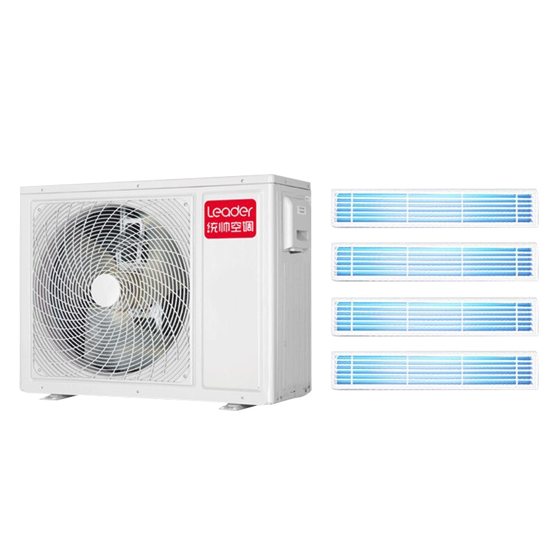 海尔6.4匹中央空调一拖四冷暖直流变频家用客厅多联机统帅RFC160STSJVA