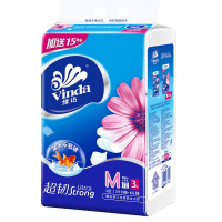 维达(Vinda) 抽纸 超韧3层 150抽软抽*3包 (中规格)