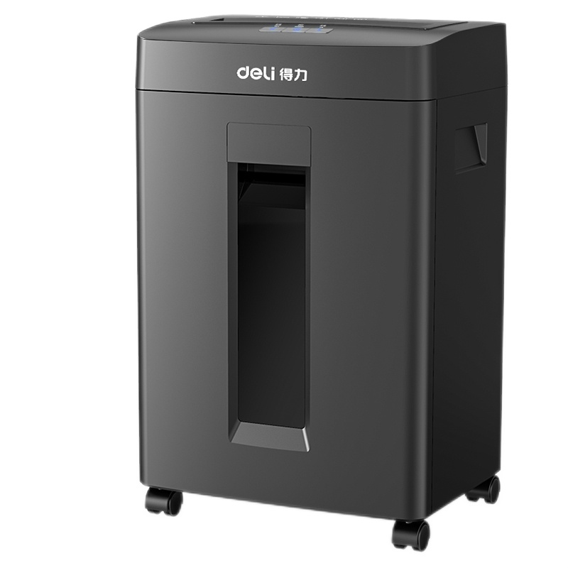 得力(deli)碎纸机 23L大容量办公商用粉碎机 米粒级高保密碎纸机14432