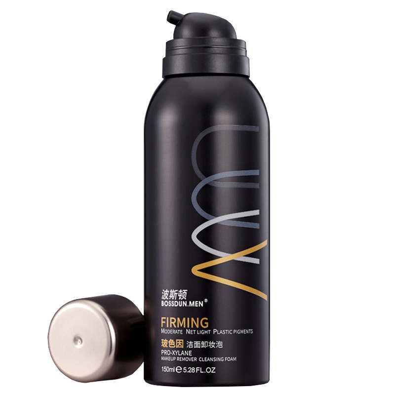 波斯顿(BOSSDUN.MEN)玻色因洁面卸妆泡男士慕斯泡沫洗面奶滋润保湿控油减少黑头洁面乳深层清洁用