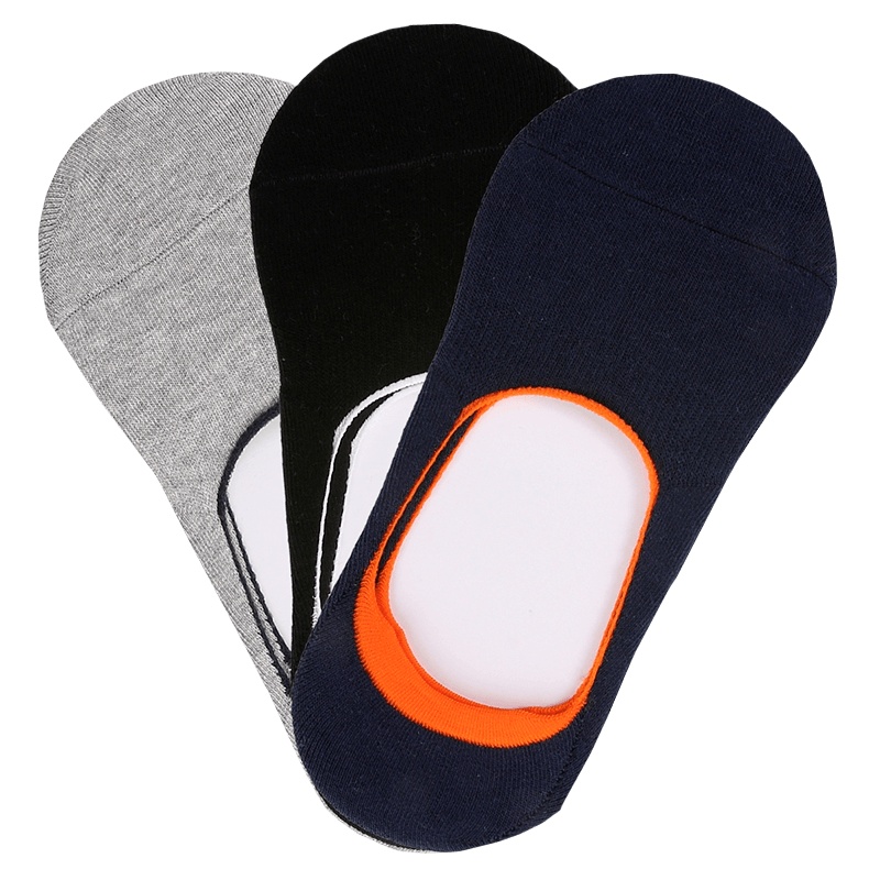 佐丹奴袜男装三对装百搭防滑隐形船袜01156001