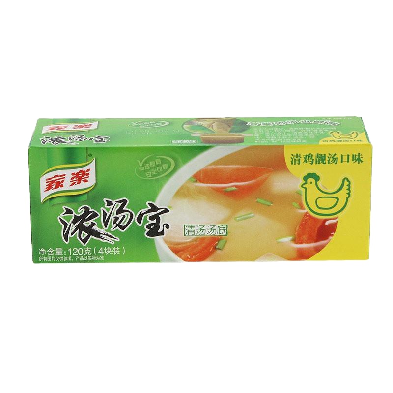 家乐浓汤宝清鸡靓汤4块装新30g*4