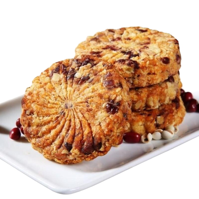 [小包装]红豆薏米粗粮饼干压缩酥性饼干代餐零食 红豆薏米饼干 2500g[超级实惠装]