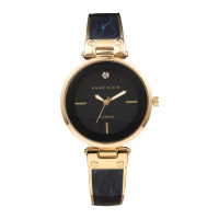 安妮克莱因（ANNE KLEIN）璀璨永恒系列简约时尚贝母表盘合金表带石英腕表AK/2512NVGB