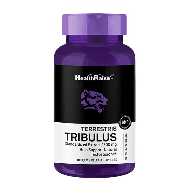 Health Raise 刺蒺藜提取物胶囊促肌促睾酮素 男性荷尔蒙 100粒 美国进口 膳食营养补充剂