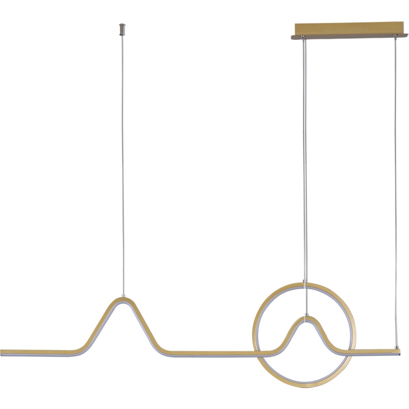 巴保莎 北欧轻奢后现代简约餐厅吧台咖啡厅服装店创意个性大气家用led灯