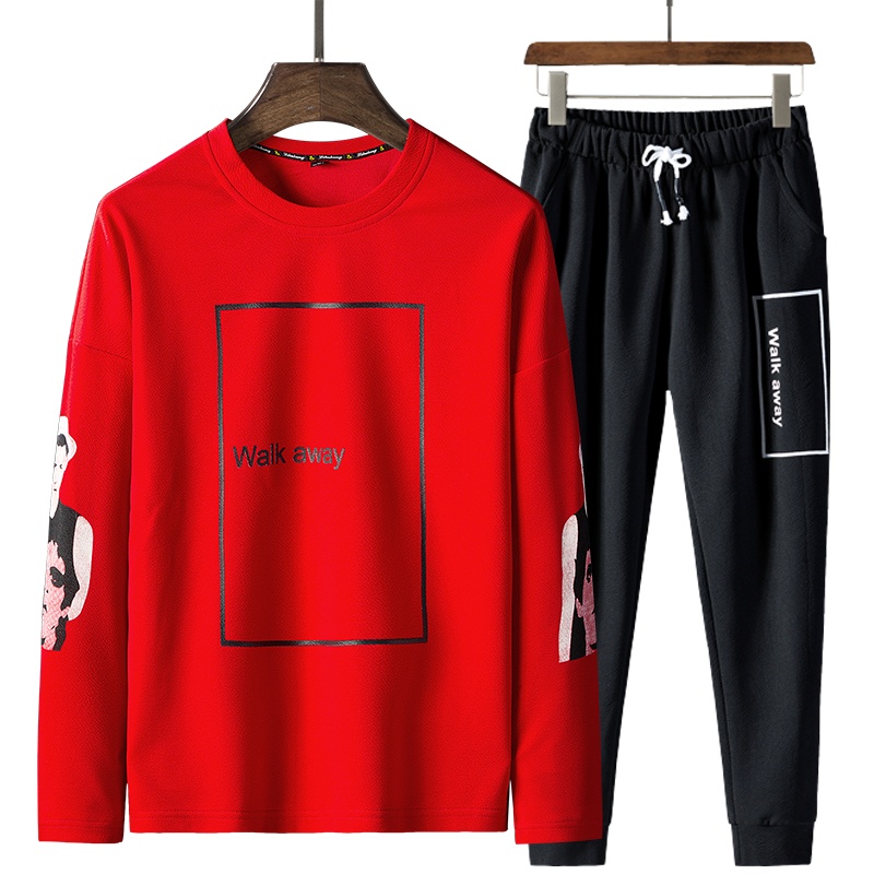 俞兆林(YUZHAOLIN)男士春秋装套装男潮ins时尚港风潮流潮男搭配春秋款