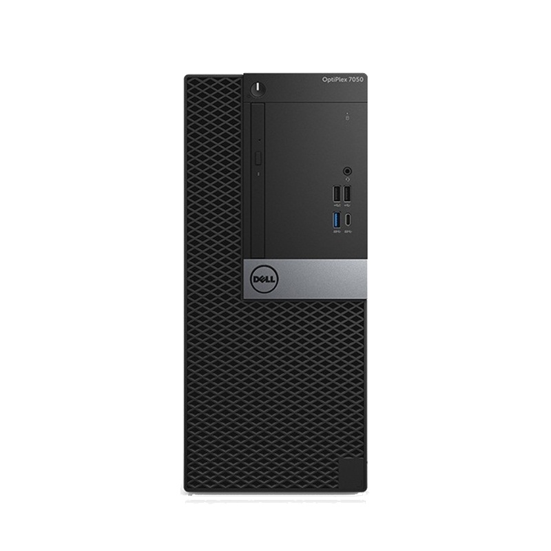 戴尔(DELL)OptiPlex3050MT 商用台式电脑 单主机(Intel I3-7100 8GB 1TB DVDRW Win10H)商用办公 家用娱乐 性价比机 企业采购