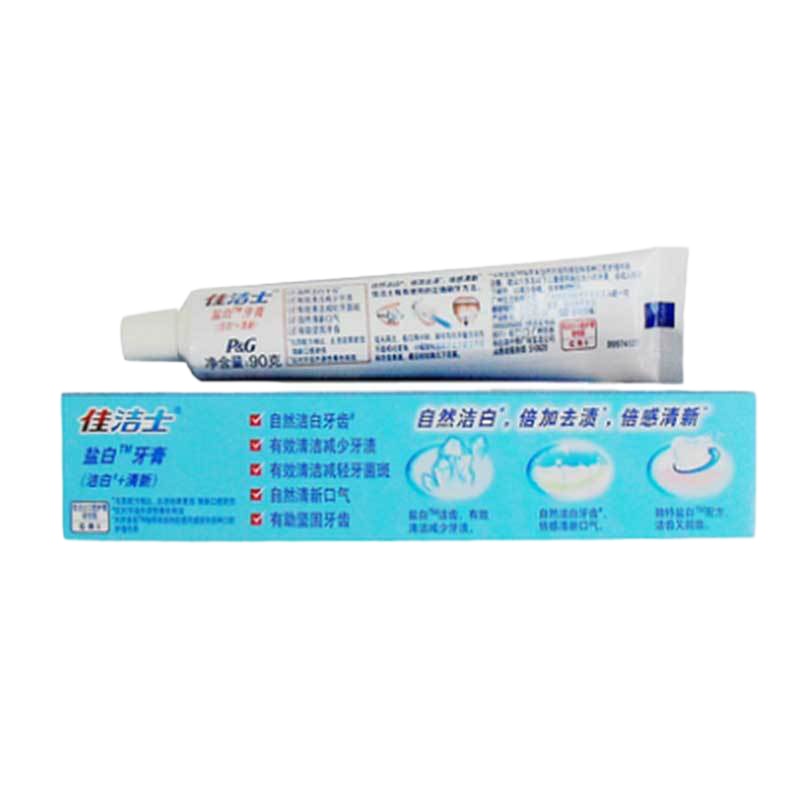 佳洁士盐白牙膏（清凉薄荷）90克