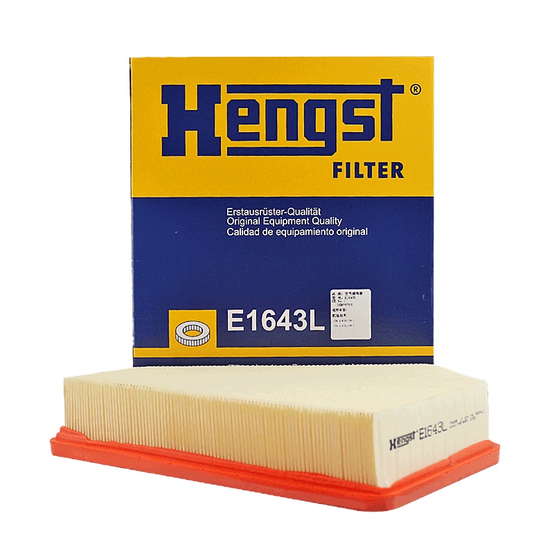 汉格斯特(hengst)空气滤E1643L适配08-12款凯迪拉克CTS 2代
