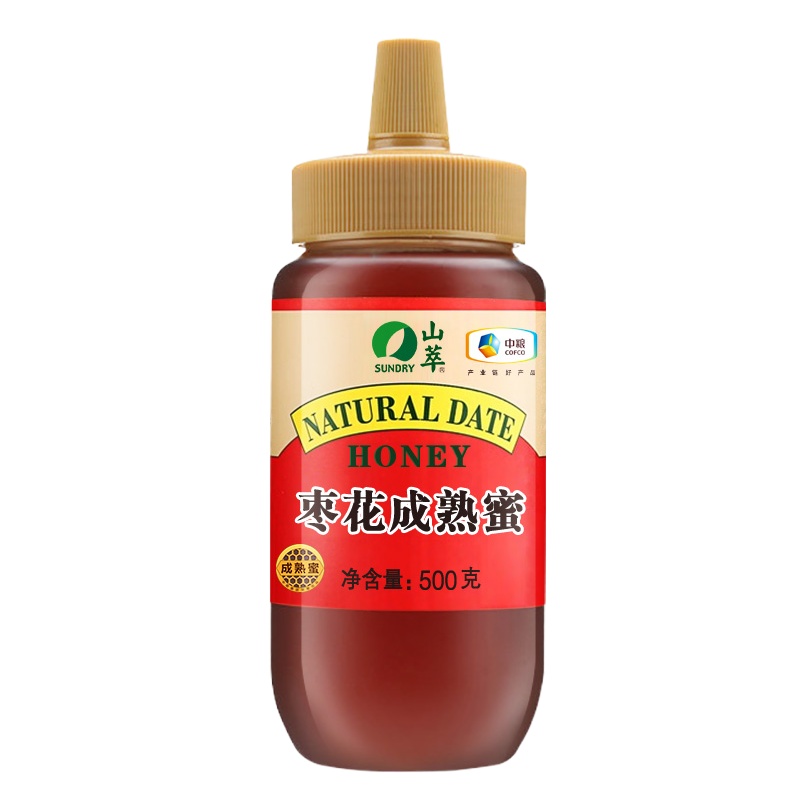 中粮山萃蜂蜜枣花蜜500g