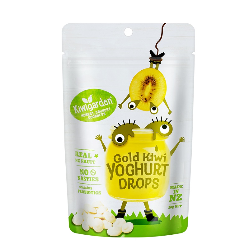 Kiwigarden黄金奇异果酸奶溶豆 3段 20g/袋装 宝宝零食点心 原装进口 1岁以上