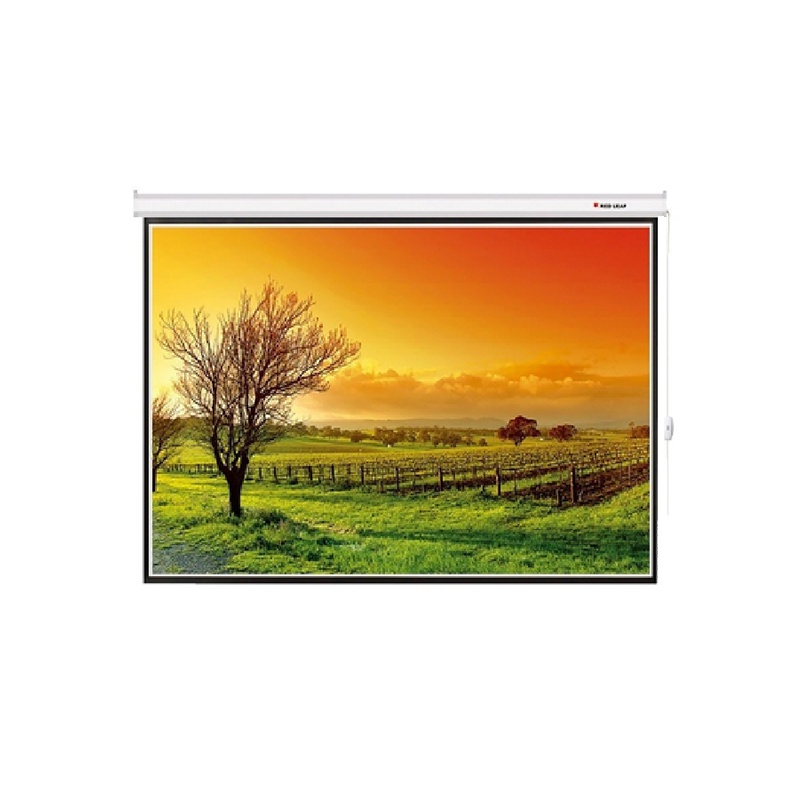 红叶100寸4:3电动幕布