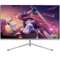 世纪之星 21.5英寸一体机电脑 十代i5-10400六核/8G内存/256G固态 SSD 家用办公商务娱乐影音游戏台式 一体机电脑 整机 台式机 电脑一体机 内置无线WIFI